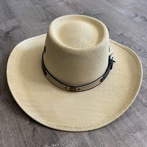 Western light weight hat beige